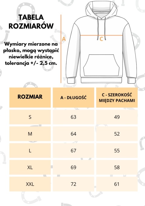 Bluza z haftem "Głowa konia"
