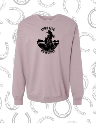 Bluza z nadrukiem Long Live Cowgirls