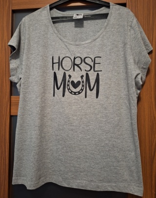 Koszulka Horse Mum - Nadanie 24h - Rozmiar 2XL