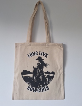 Torba bawełniana Long Live Cowgirls - Nadanie 24h